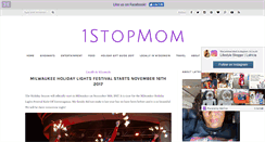 Desktop Screenshot of 1stopmom.com