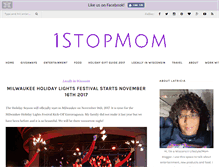 Tablet Screenshot of 1stopmom.com